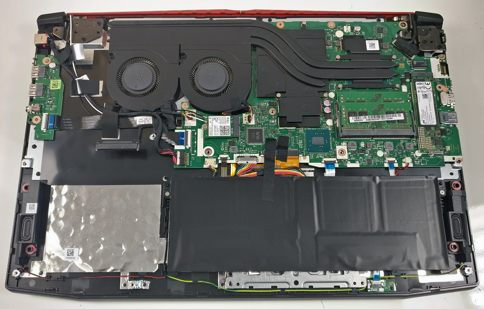 How to replace and fix ACER PH317-52 AN715 40pin 0.5mm LED DC02C00IZ00 50.Q3EN2.002 LCD Cable (Acer Predator Helios 300 (17-inch, PH317-51 PH317-52))